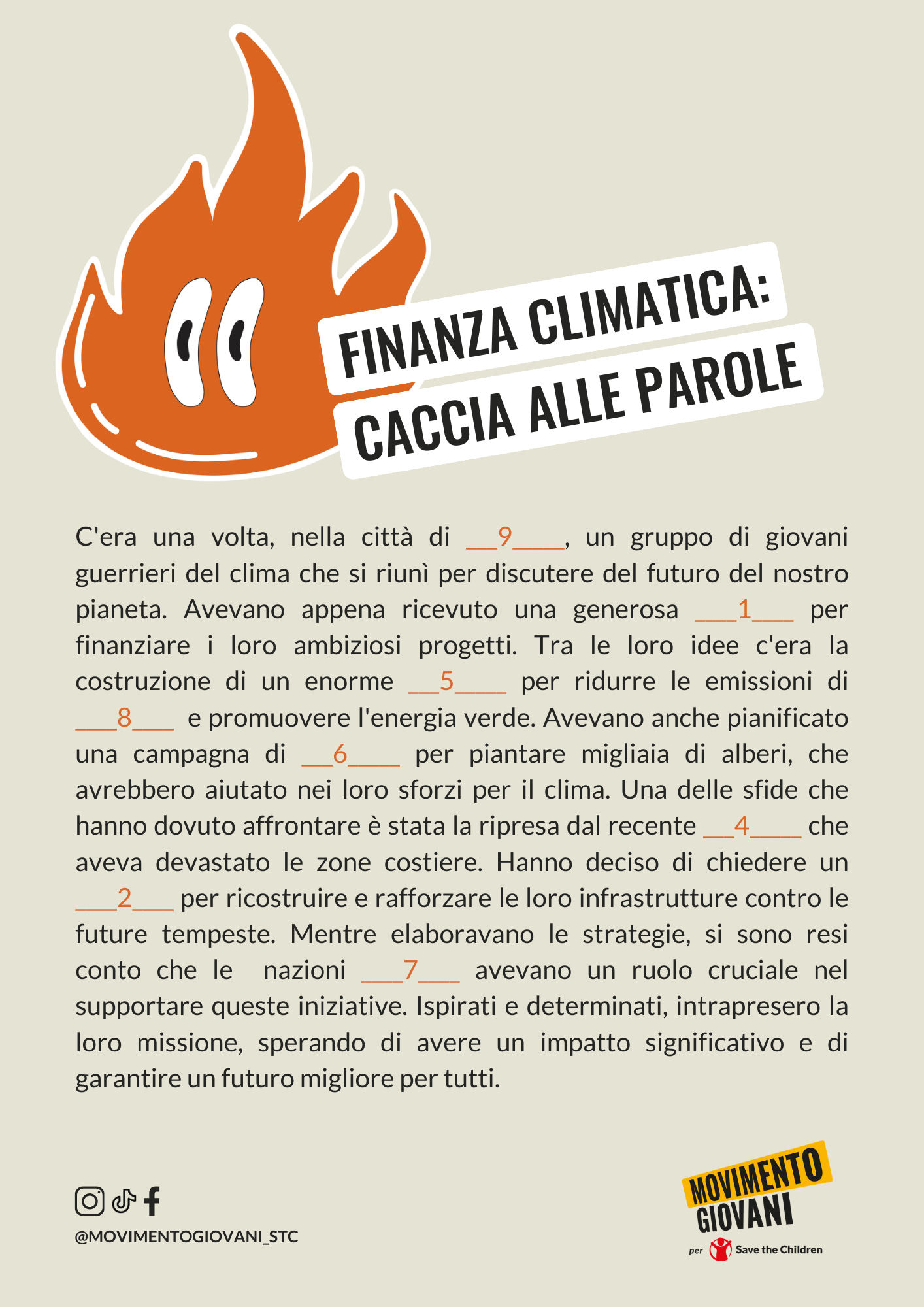 copertina caccia alla parola