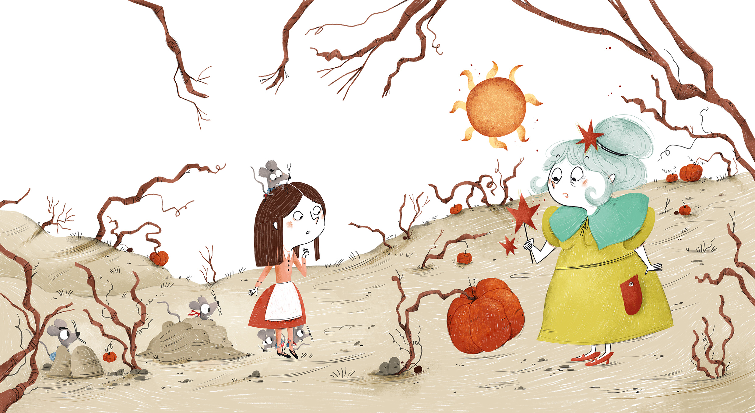 illustrazione cenerentola